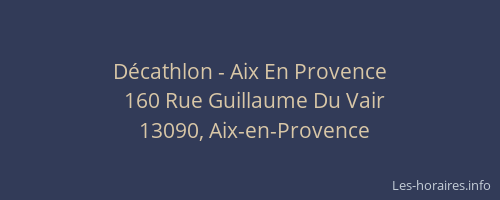 Décathlon - Aix En Provence