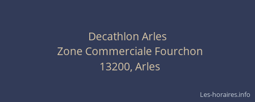 Decathlon Arles