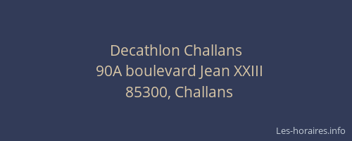 Decathlon Challans