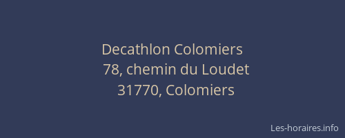 Decathlon Colomiers