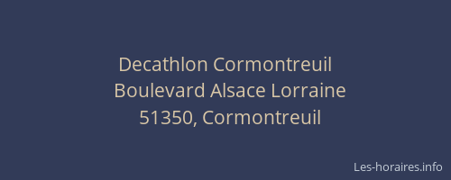 Decathlon Cormontreuil
