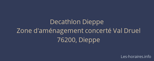 Decathlon Dieppe