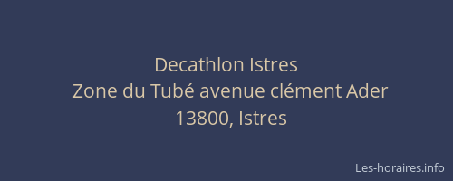 Decathlon Istres