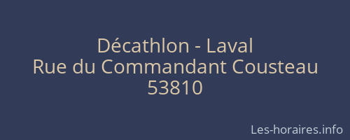 Décathlon - Laval