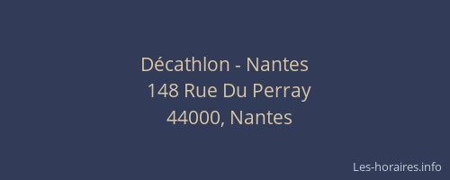 Décathlon - Nantes