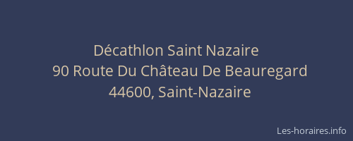 Décathlon Saint Nazaire