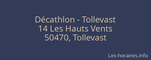 Décathlon - Tollevast