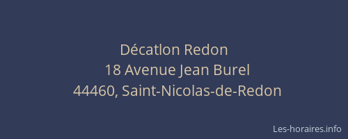 Décatlon Redon