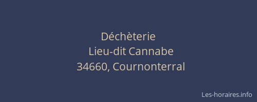 Déchèterie