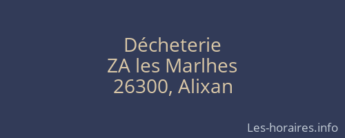 Décheterie