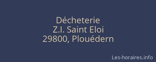 Décheterie