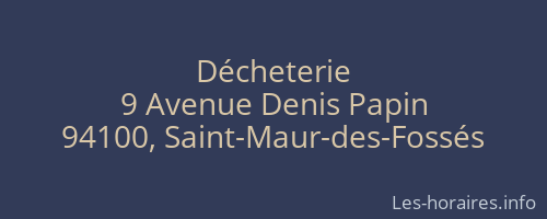 Décheterie