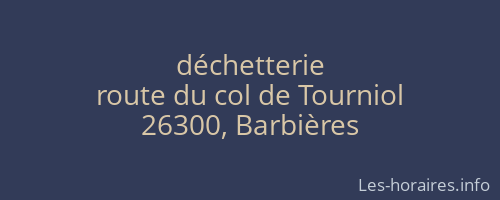 déchetterie