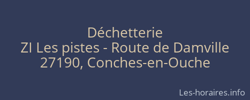 Déchetterie