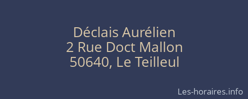 Déclais Aurélien
