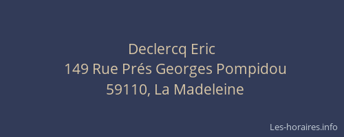 Declercq Eric