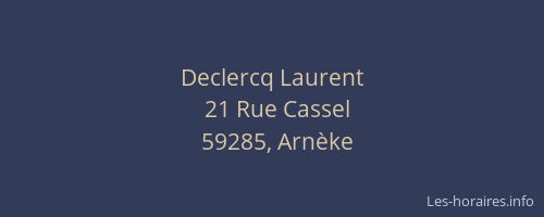 Declercq Laurent