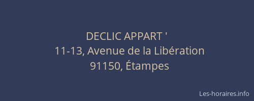 DECLIC APPART '
