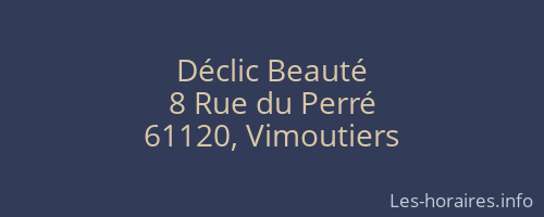 Déclic Beauté
