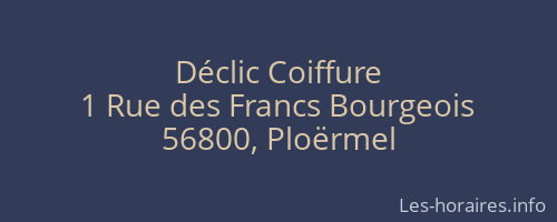 Déclic Coiffure