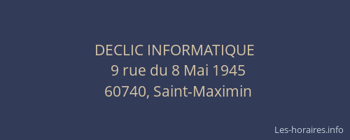 DECLIC INFORMATIQUE