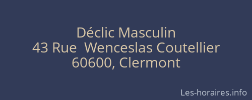 Déclic Masculin