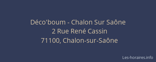 Déco'boum - Chalon Sur Saône