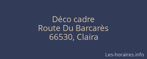 Déco cadre