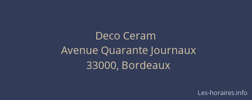 Deco Ceram
