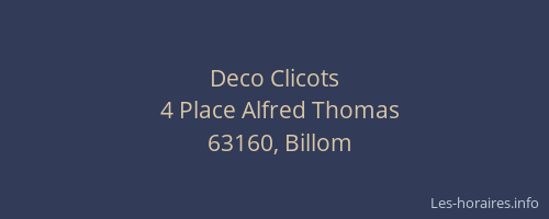 Deco Clicots