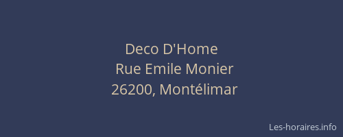 Deco D'Home