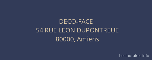 DECO-FACE