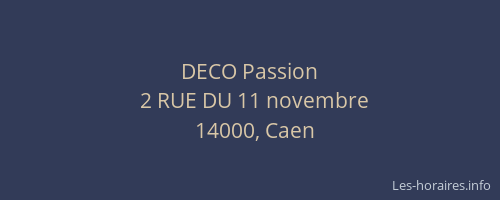 DECO Passion