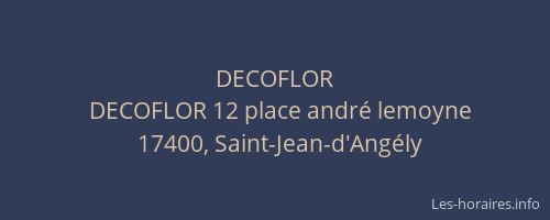 DECOFLOR
