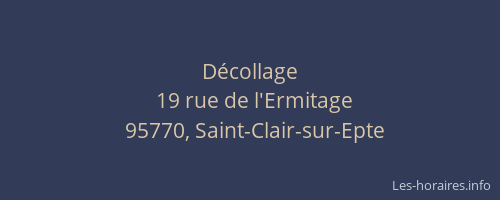 Décollage