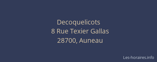 Decoquelicots