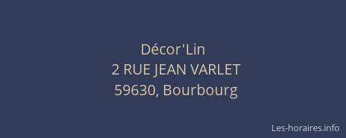 Décor'Lin