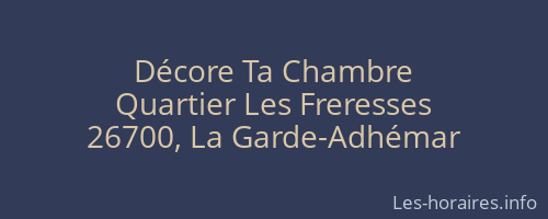 Décore Ta Chambre