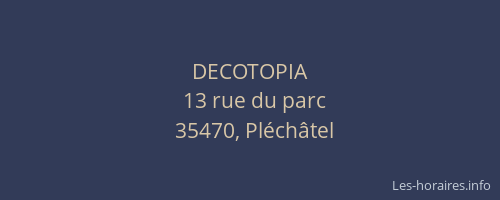 DECOTOPIA