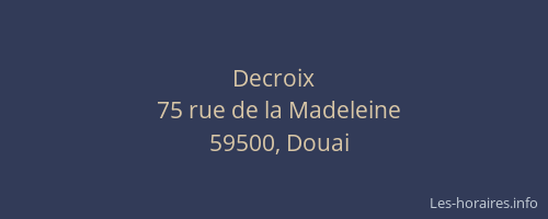 Decroix