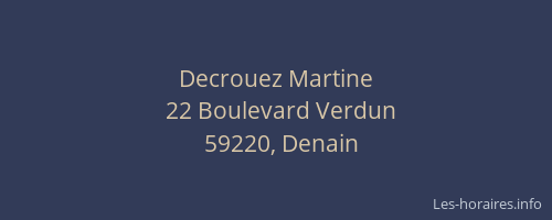 Decrouez Martine