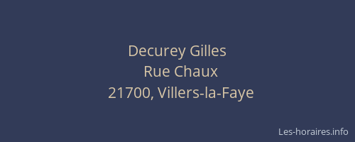 Decurey Gilles