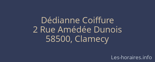 Dédianne Coiffure