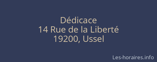 Dédicace