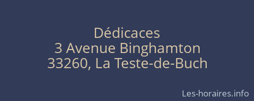 Dédicaces