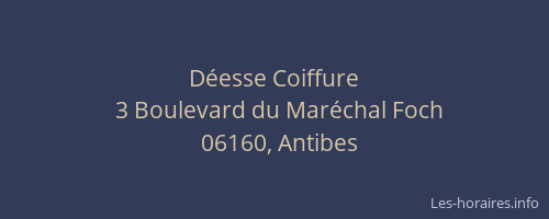 Déesse Coiffure