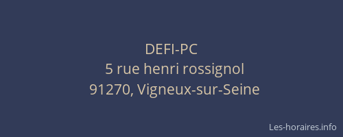 DEFI-PC