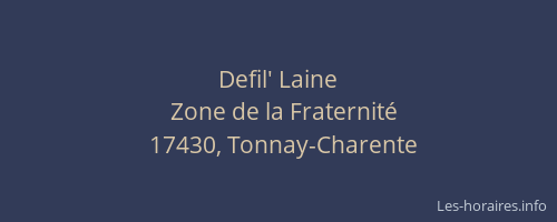 Defil' Laine