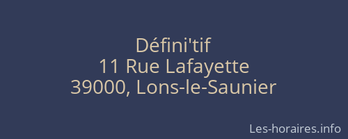Défini'tif