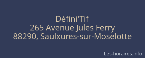 Défini'Tif